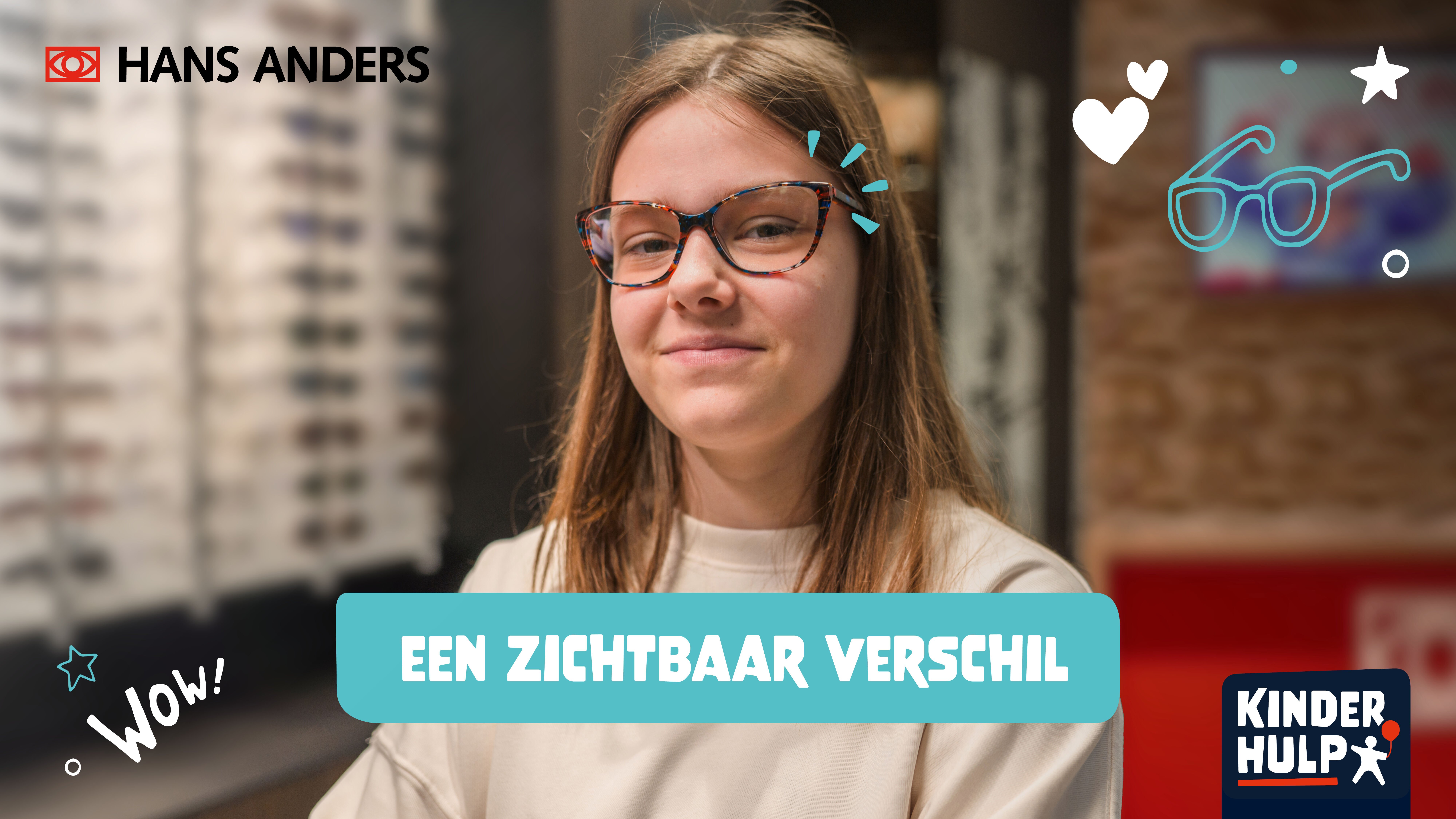 Een zichtbaar verschil – Hans Anders x Kinderhulp