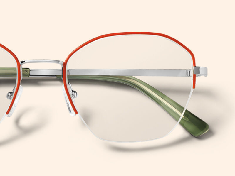 Half randloze brillen vs. randloze brillen