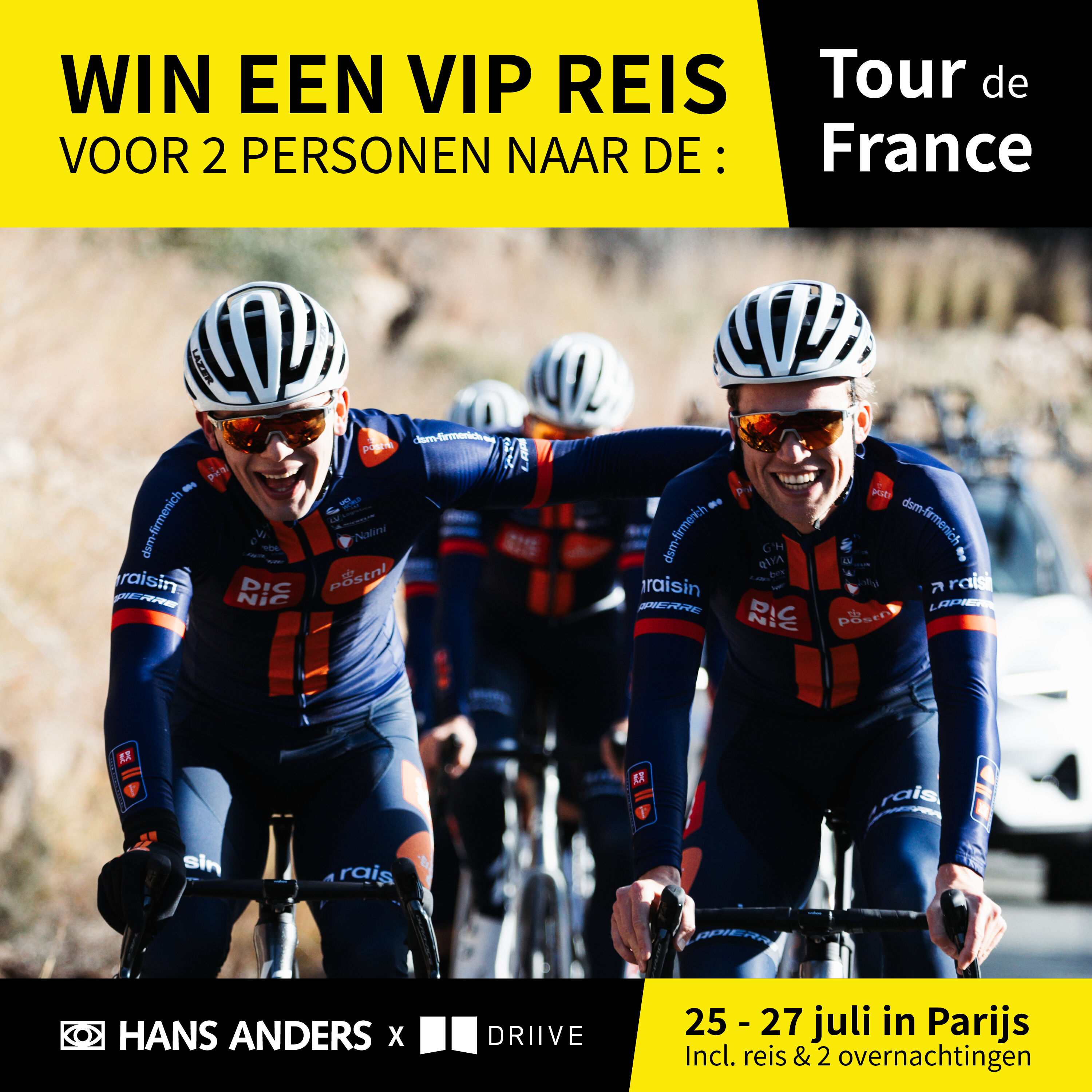 Met Hans naar de laatste etappe van de Tour de France