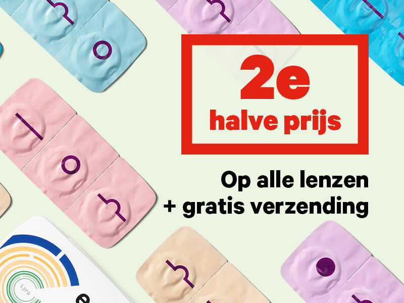 Actievoorwaarden 2e halve prijs en gratis verzending