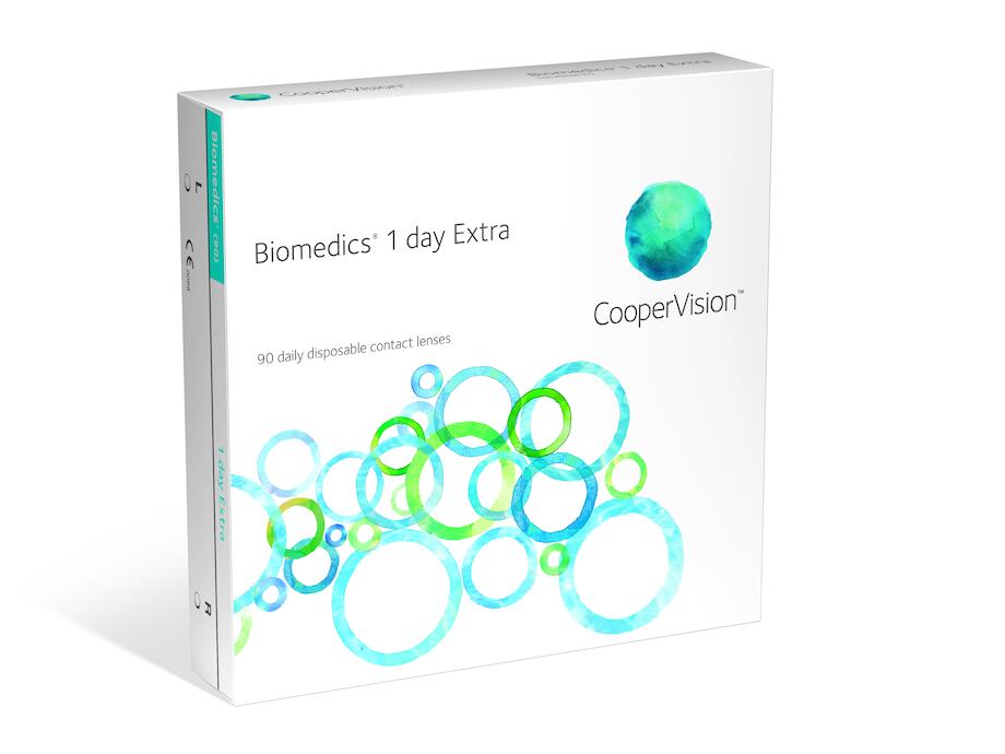 Biomedics 1-day Extra daglenzen (90 stuks) 01