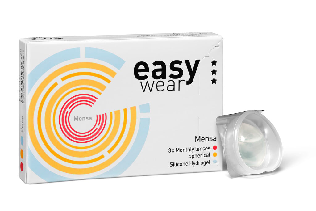 Easy Wear Mensa Siliconen Hydrogel maandlenzen (3 stuks) 01
