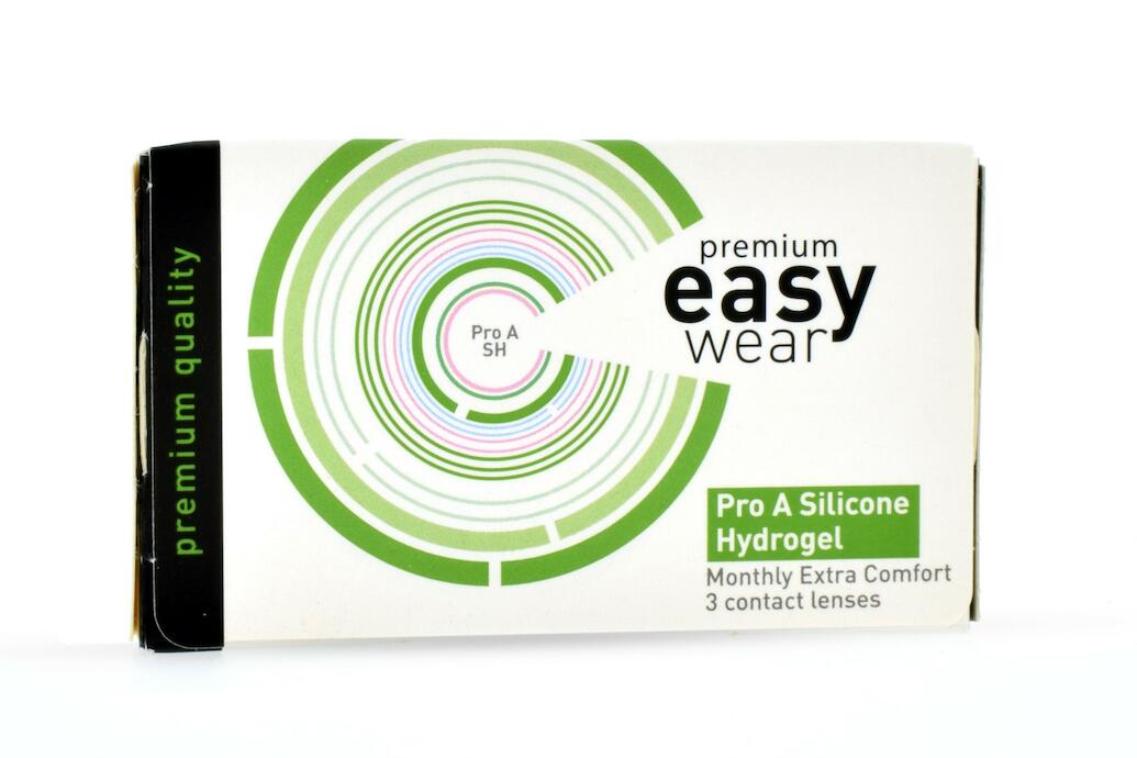 Easy Wear Pro A Silicone Hydrogel maandlenzen (3 stuks) 01