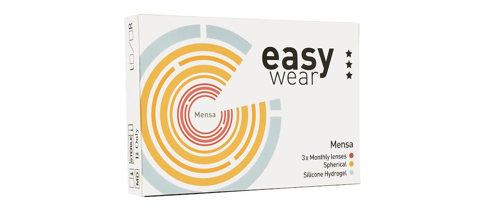 Easy Wear Mensa Siliconen Hydrogel maandlenzen (3 stuks)