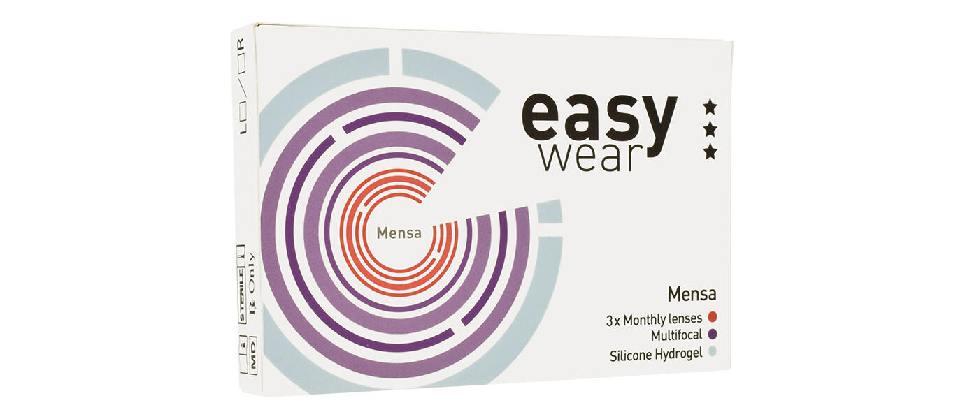 Easy Wear Mensa Multifocaal Low Add maandlenzen (3 stuks) 01