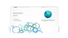 Biomedics Toric maandlenzen (6 stuks)