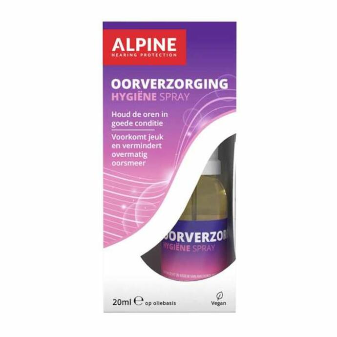Alpine Oorverzorging hygiëne spray 01